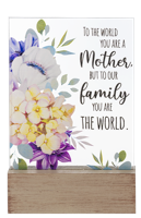 Glass Block Talk Signs