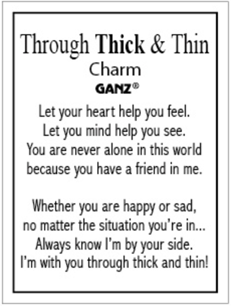 Through Thick & Thin Charms