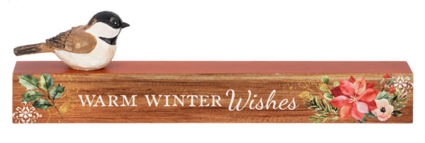 Winter Florals Shelfsitter