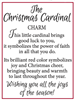 Christmas Cardinal Charms
