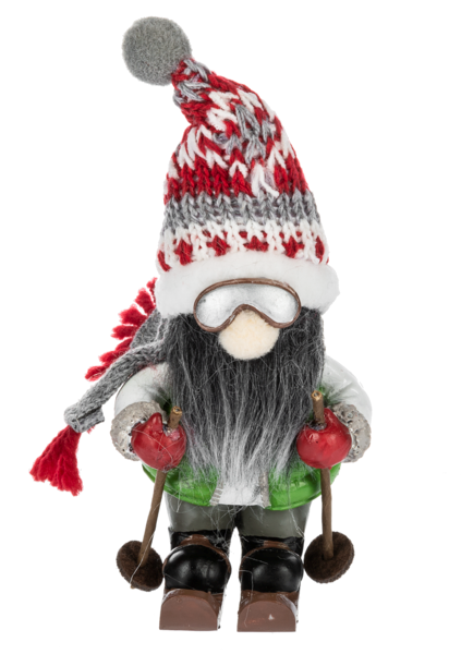 Ski Lodge - Gnome Figurine