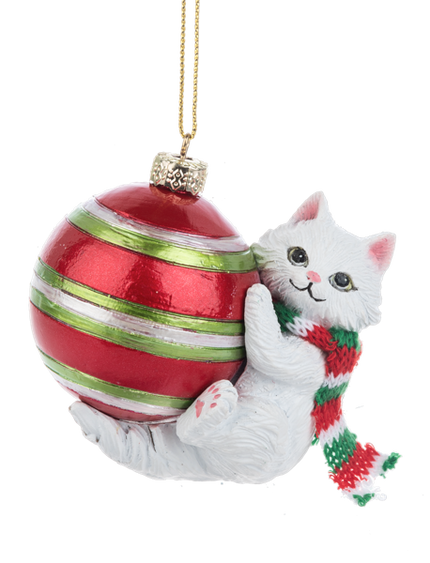 Meowy Christmas Ornament