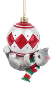 Meowy Christmas Ornament