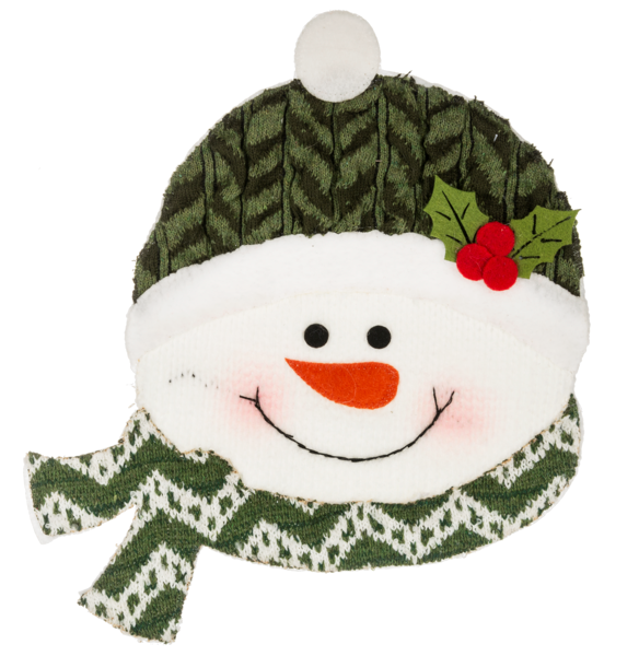 Comfy and Cozy Snowman Trivet