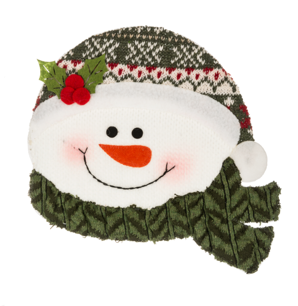 Comfy and Cozy Snowman Trivet