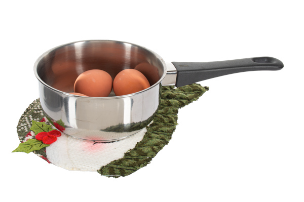 Comfy and Cozy Snowman Trivet