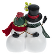 Merry Mistletoe Couple Figurine