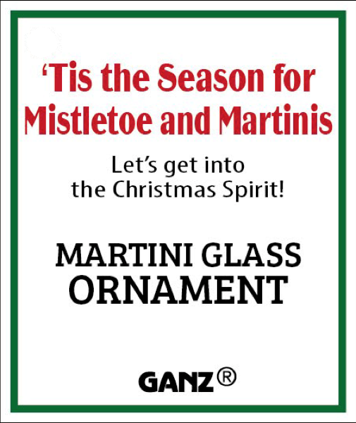 Martini Glass Ornament