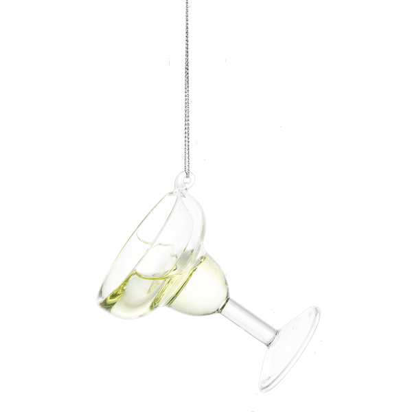 Margarita Glass Ornament
