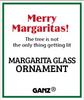 Margarita Glass Ornament