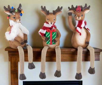 Oh deer, Christmas is here! - Shelfsitters