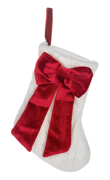 Mini Stockings with Bow