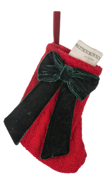 Mini Stockings with Bow