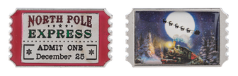 Ticket to the North Pole pocket token