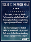 Ticket to the North Pole pocket token
