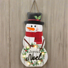 Snowman Light Up Wall Plaque - Joyous Noel