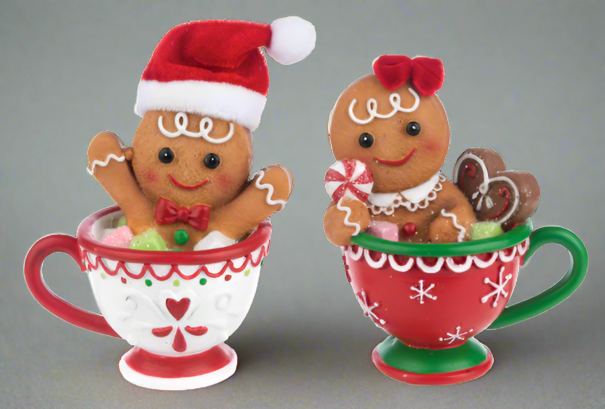 Tea Cup Gingerbreadmen