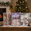 Holiday Scenes Glass Blocks