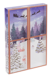 Holiday Scenes Glass Blocks
