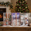 Holiday Scenes Glass Blocks