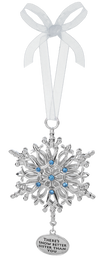Snowflake ornament