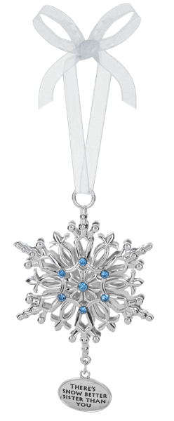 Snowflake ornament