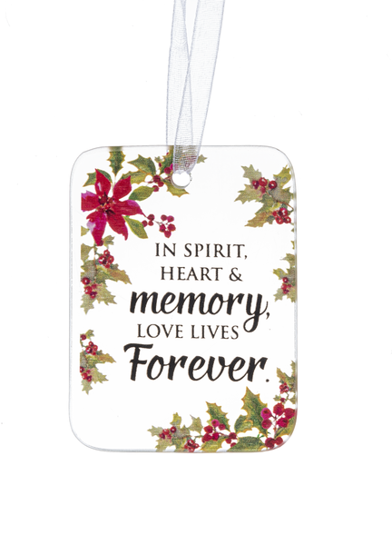 Christmas Blessings Glass Ornaments