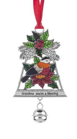 Winter Bouquet Bell Ornaments