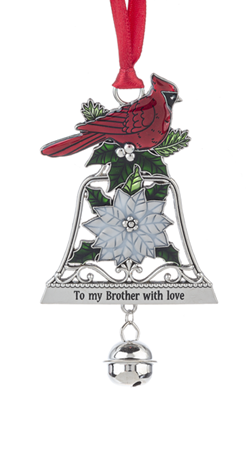 Winter Bouquet Bell Ornaments