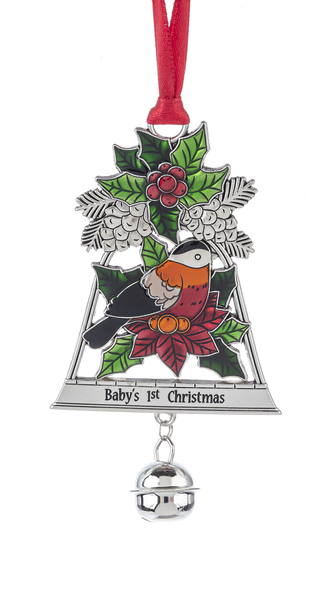 Winter Bouquet Bell Ornaments