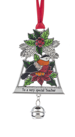 Winter Bouquet Bell Ornaments