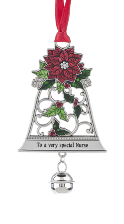 Winter Bouquet Bell Ornaments