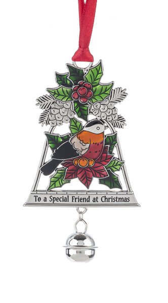 Winter Bouquet Bell Ornaments