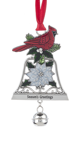 Winter Bouquet Bell Ornaments