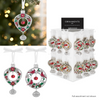 Cardinal Jingle Bell Ornaments