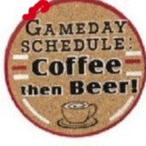 Humorous Sports Themed Cork Coasters