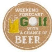 Humorous Sports Themed Cork Coasters