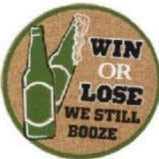 Humorous Sports Themed Cork Coasters