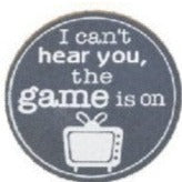 Humorous Sports Themed Cork Coasters