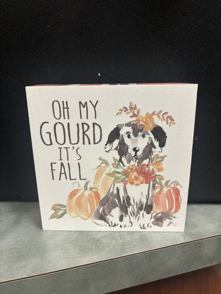 Fall table top decor