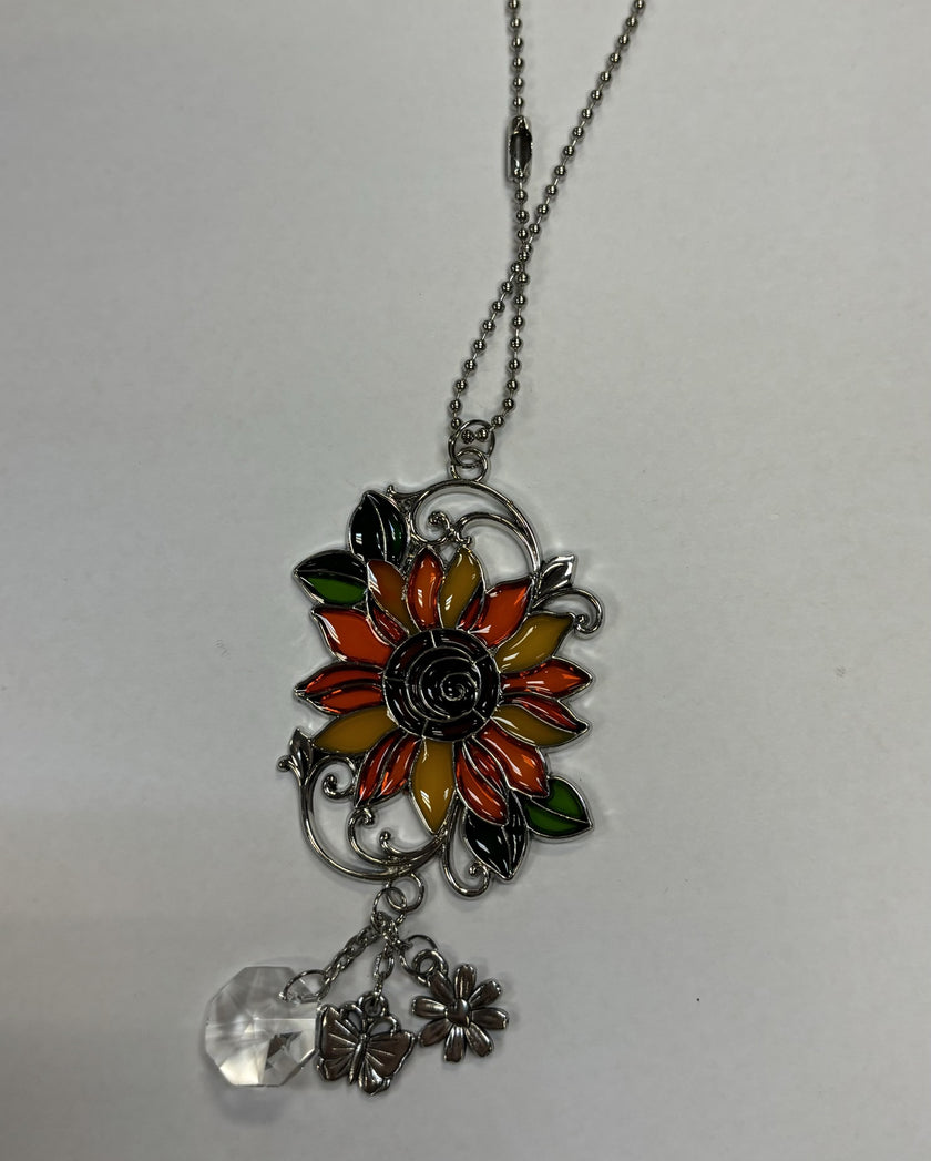 stained glass hanging charms