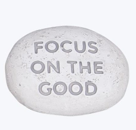 Resin rocks with motivational messages