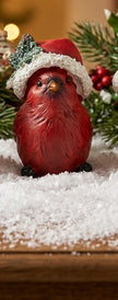 Christmas Cardinal Table Decor