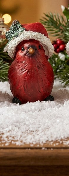 Christmas Cardinal Table Decor