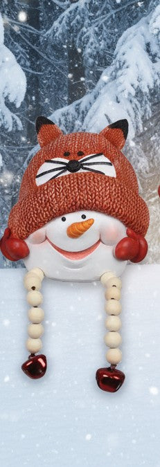 Snowman shelf sitter