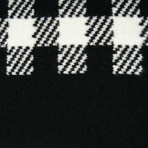 Checkered Plaid Poncho