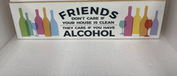 Fun wooden bar signs