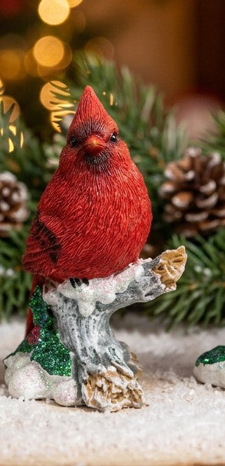 Christmas Cardinal figurines