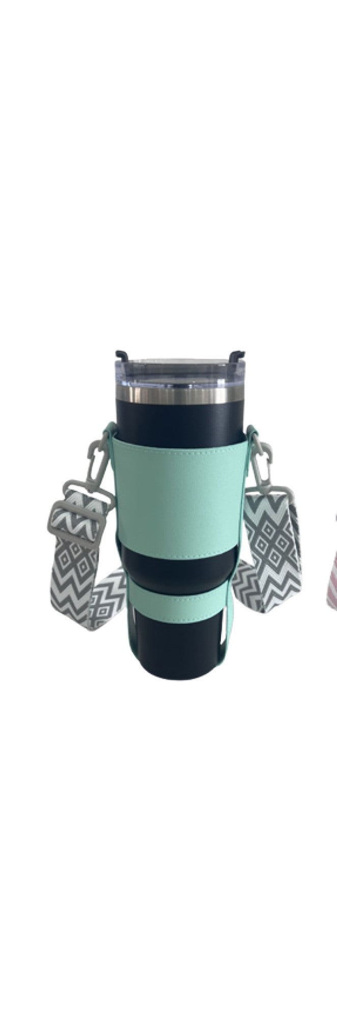 Vegan Leather Tumbler Holder