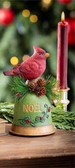 Christmas Cardinal on Bell